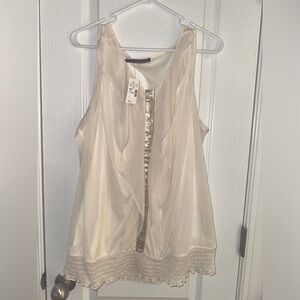 Gorgeous Sheer Ivory Top